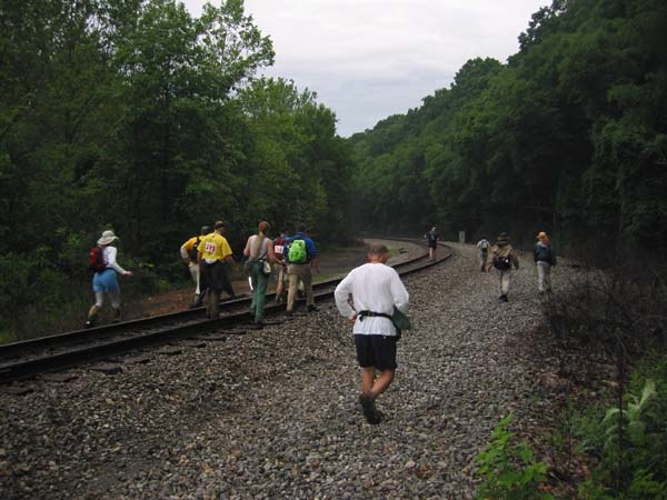 On the B&O tracks