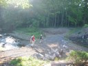 New Deer Creek crossing in Emmerling Park