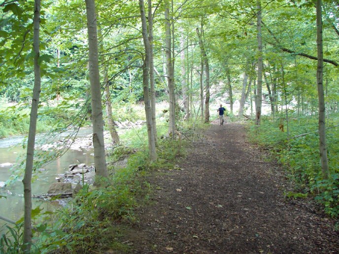 Along Deer Creek in Emmerling Park