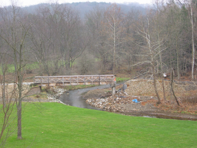 Deer Creek bridge damage